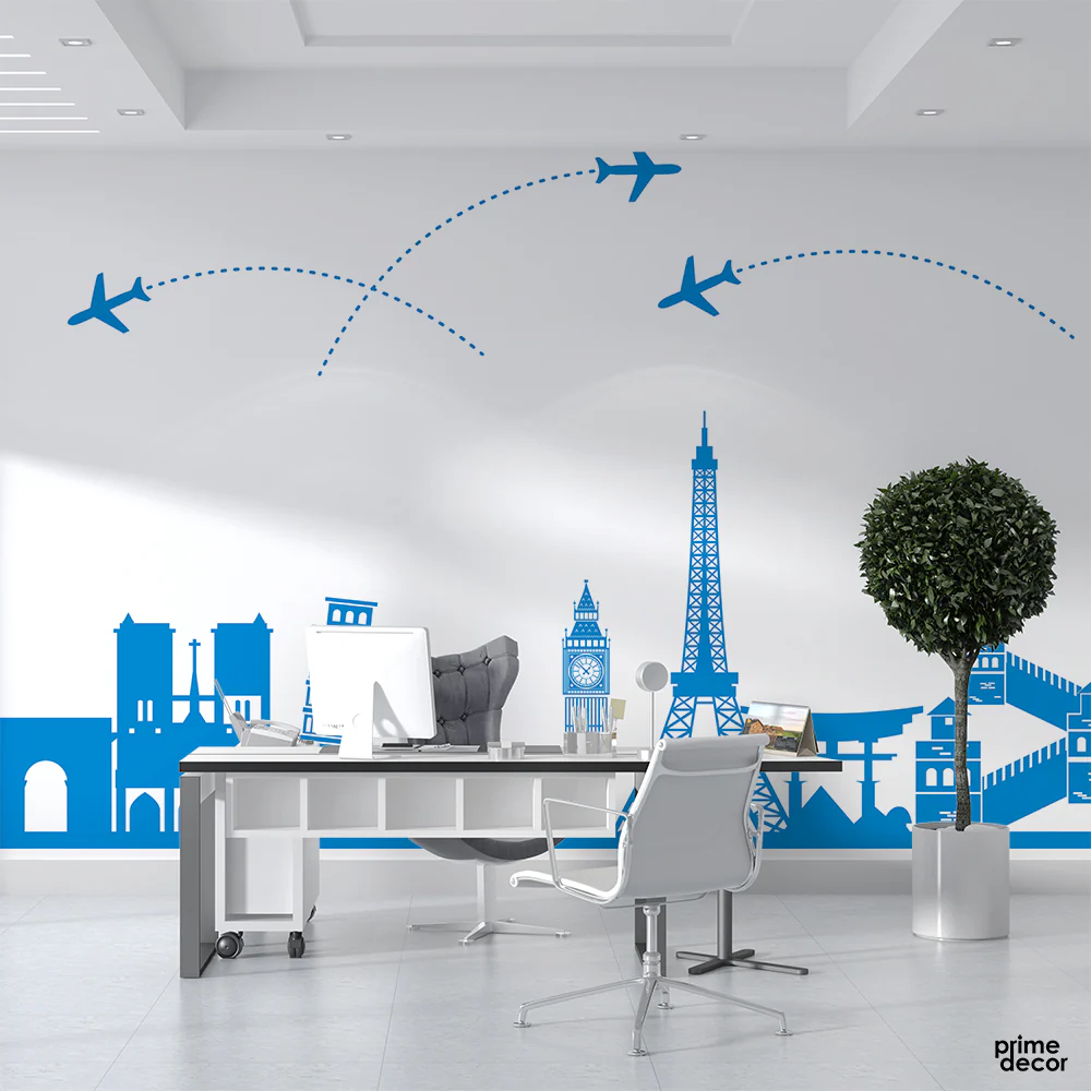 Visa application steps illustration